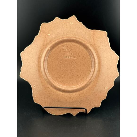 Woodfield Salmon Pink Plate for Tea & Toast Snack Set by Steubenville - Picture 4 of 7